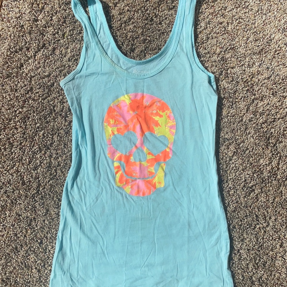 No Boundaries Cute Summer Skull Tank Top